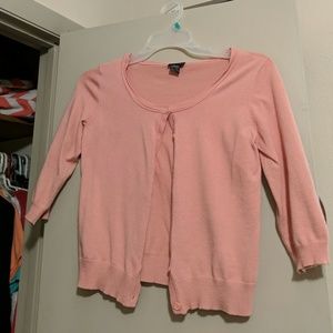Rue 21 peach short sleeve sweater